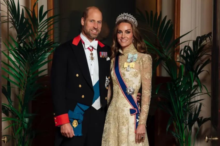 Kate Middleton Memukau dengan Tiara Putri Diana Rp2,2 Triliun di Jamuan Kenegaraan Trump