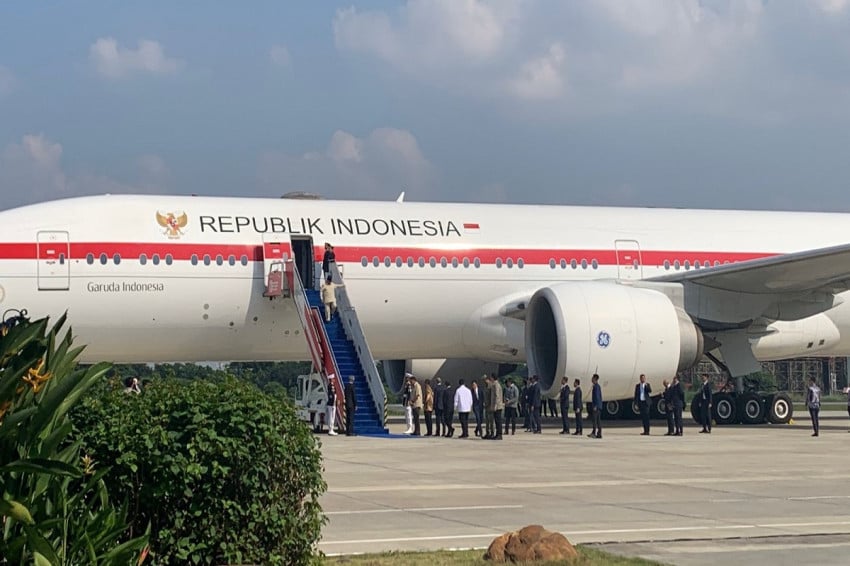 Prabowo Tiba di Jakarta usai Hadiri KTT Perdamaian Gaza