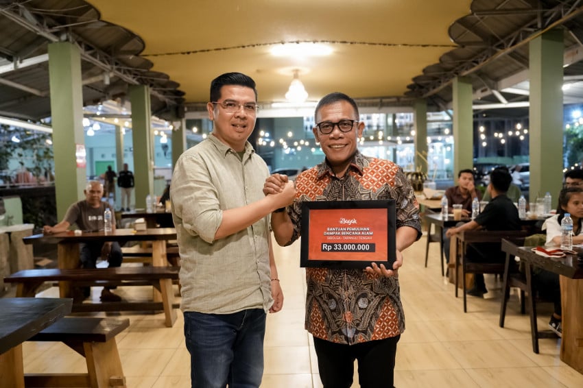 Anggota DPR Bane Raja Manalu Salurkan Bantuan untuk Pemulihan Dampak Bencana di Tapteng